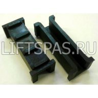 Вкладыш тип OTIS 2000 ребристая спинка L100мм T17мм. Высота рёбер 4,5 мм.