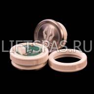 Лифтовая кнопка с подсветкой и шрифтом Брайля LS 120.02 BR.