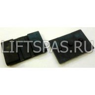 Вкладыш башмака направляющей кабины/противовеса, Т9, L-48,THYSSEN (ТЭП).